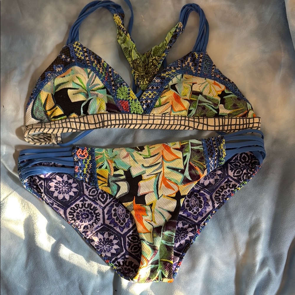Maaji Multicolor Tropical Bikini